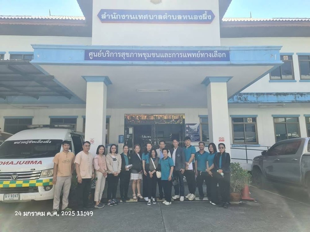 ร่วมต้อนรับคณะศึกษาดูงานจากเทศบาลตำบลไชยปราการ  อำเภอไชยปราการ