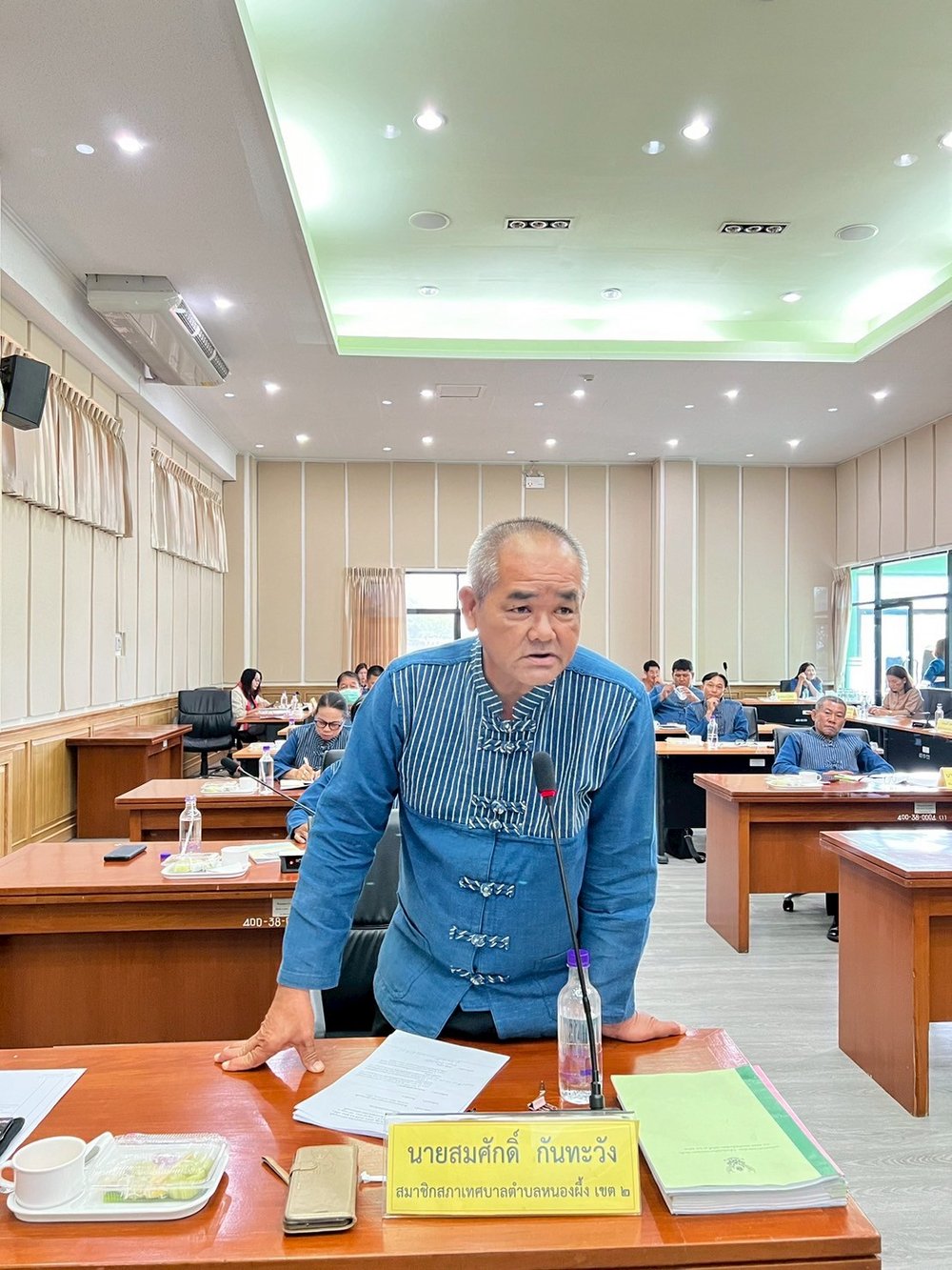 การประชุมสภาเทศบาลตำบลหนองผึ้ง สมัยวิสามัญ สมัยที่ 2 ครั้งที่ 1 ประจำปี พ.ศ.2568