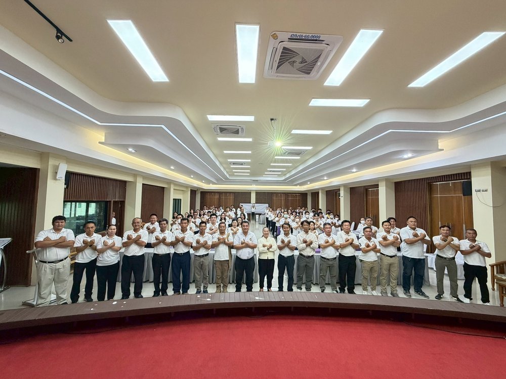 กิจกรรมแสดงพลังต่อต้านการทุจริต เทศบาลตำบลหนองผึ้ง