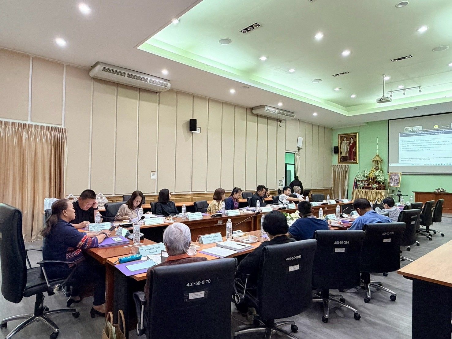 การประชุมกองทุนหลักประกันสุขภาพระดับท้องถิ่นหรือพื้นที่ตำบลหนองผึ้ง ครั้งที่ 4/2569